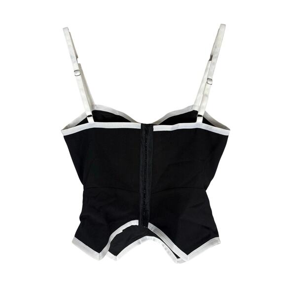 Miaou Tina Corset Top Party Statement Coquette Cottagecore Casual Festival Small - Picture 8 of 14